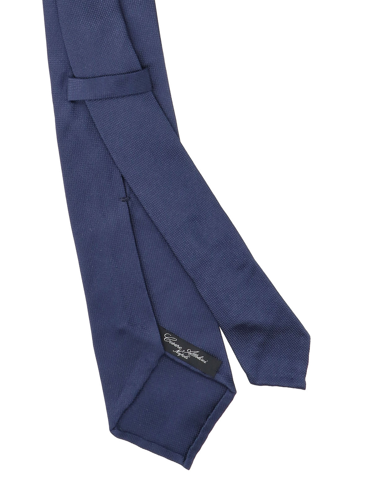 CESARE ATTOLINI Ties Blue Silk