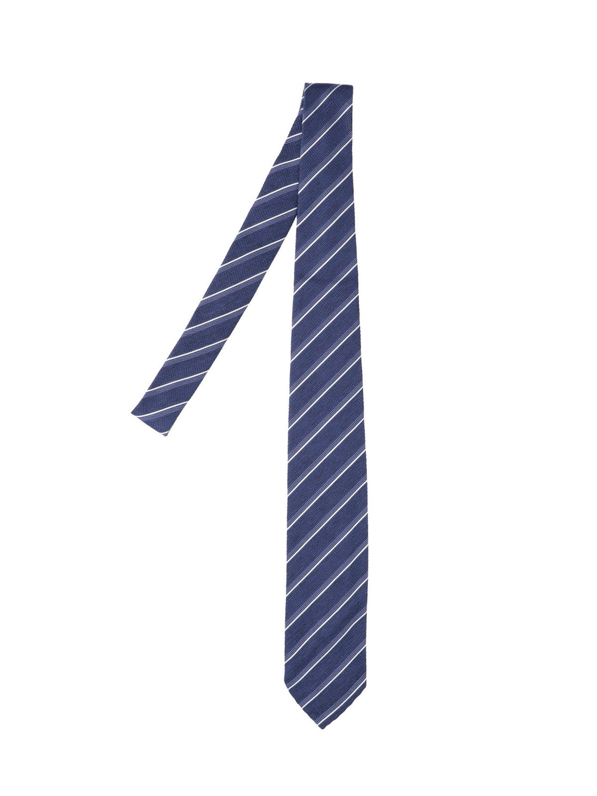 CESARE ATTOLINI Ties Blue Silk