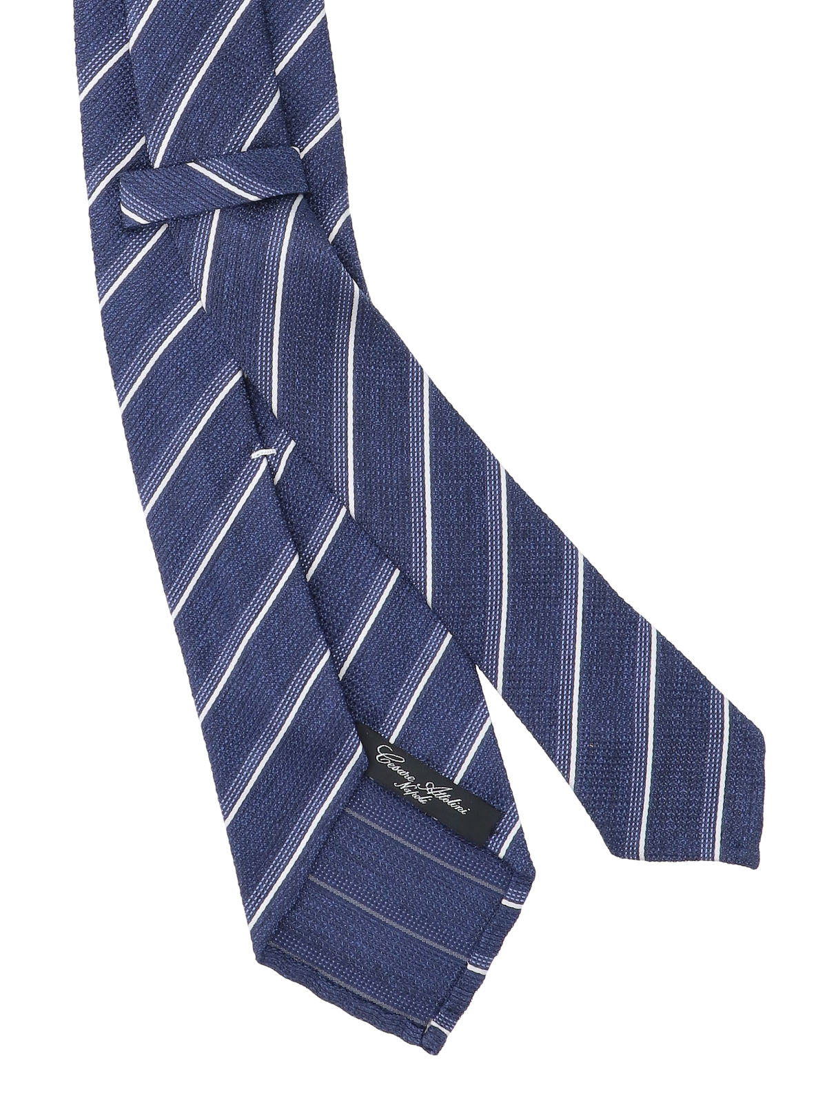CESARE ATTOLINI Ties Blue Silk
