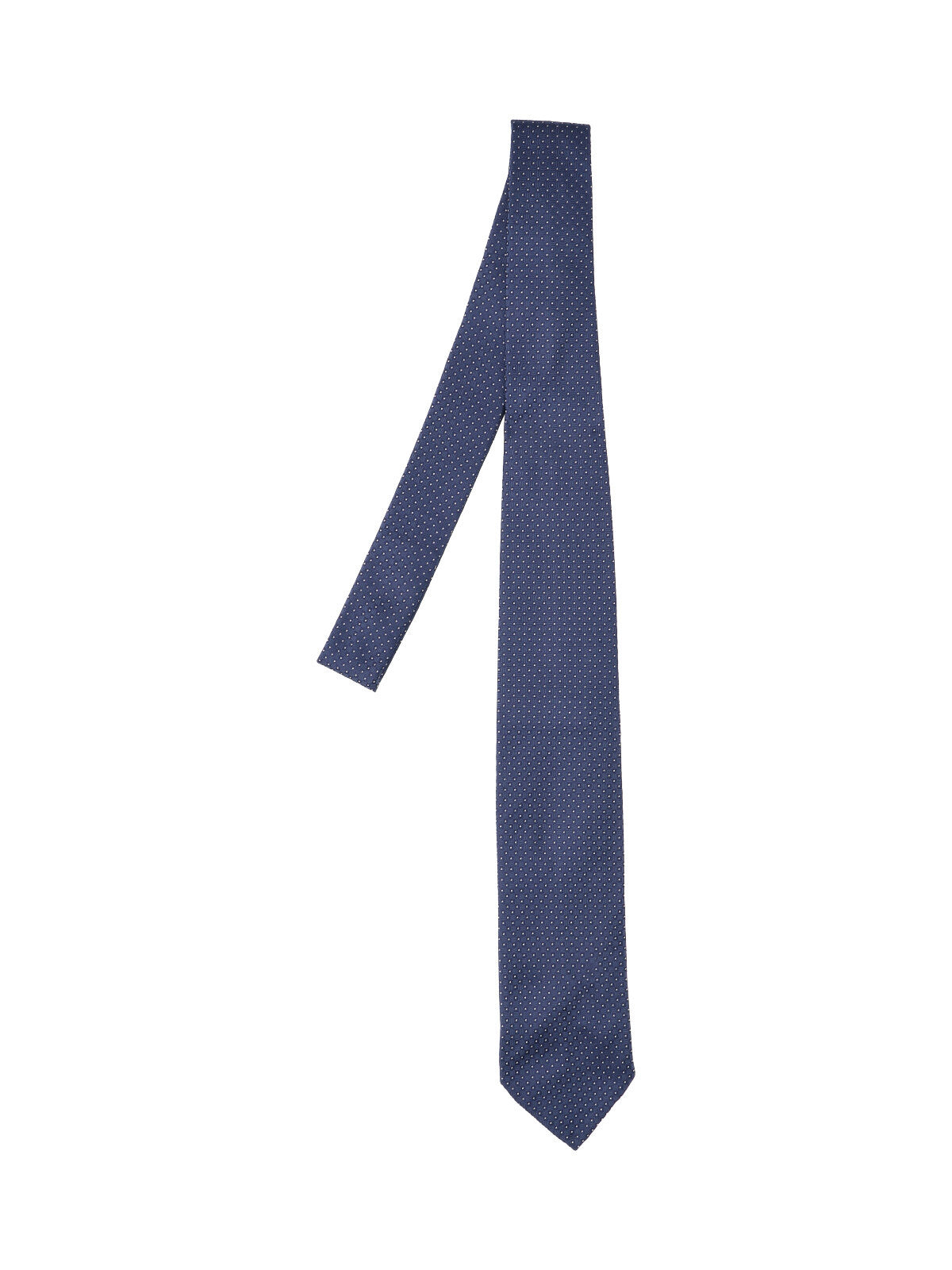 CESARE ATTOLINI Ties Blue Silk