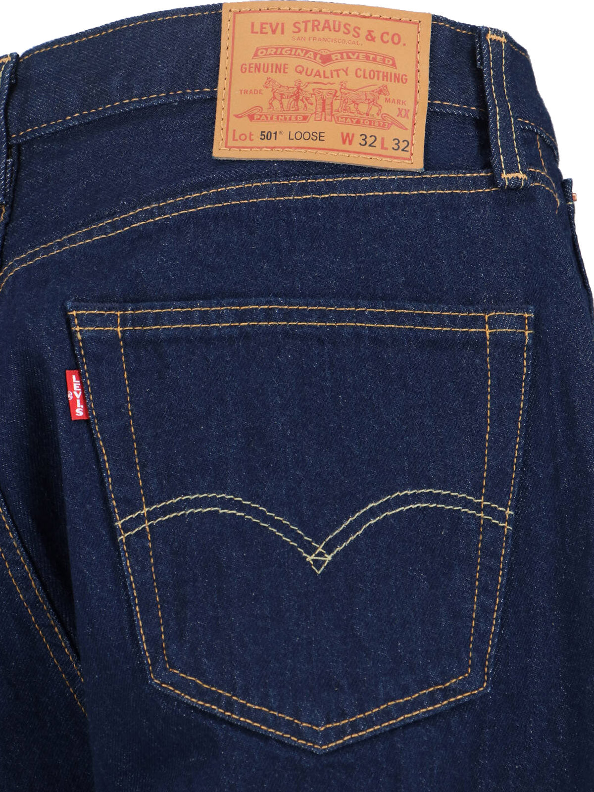 LEVIS STRAUSS Jeans Blue Cotton