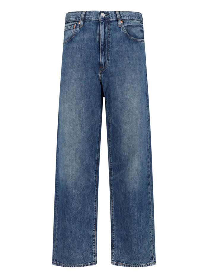 LEVIS STRAUSS Jeans Blue Cotton Linen