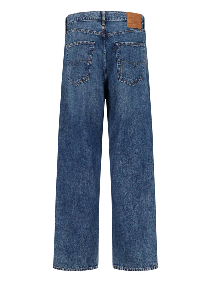 LEVIS STRAUSS Jeans Blue Cotton Linen