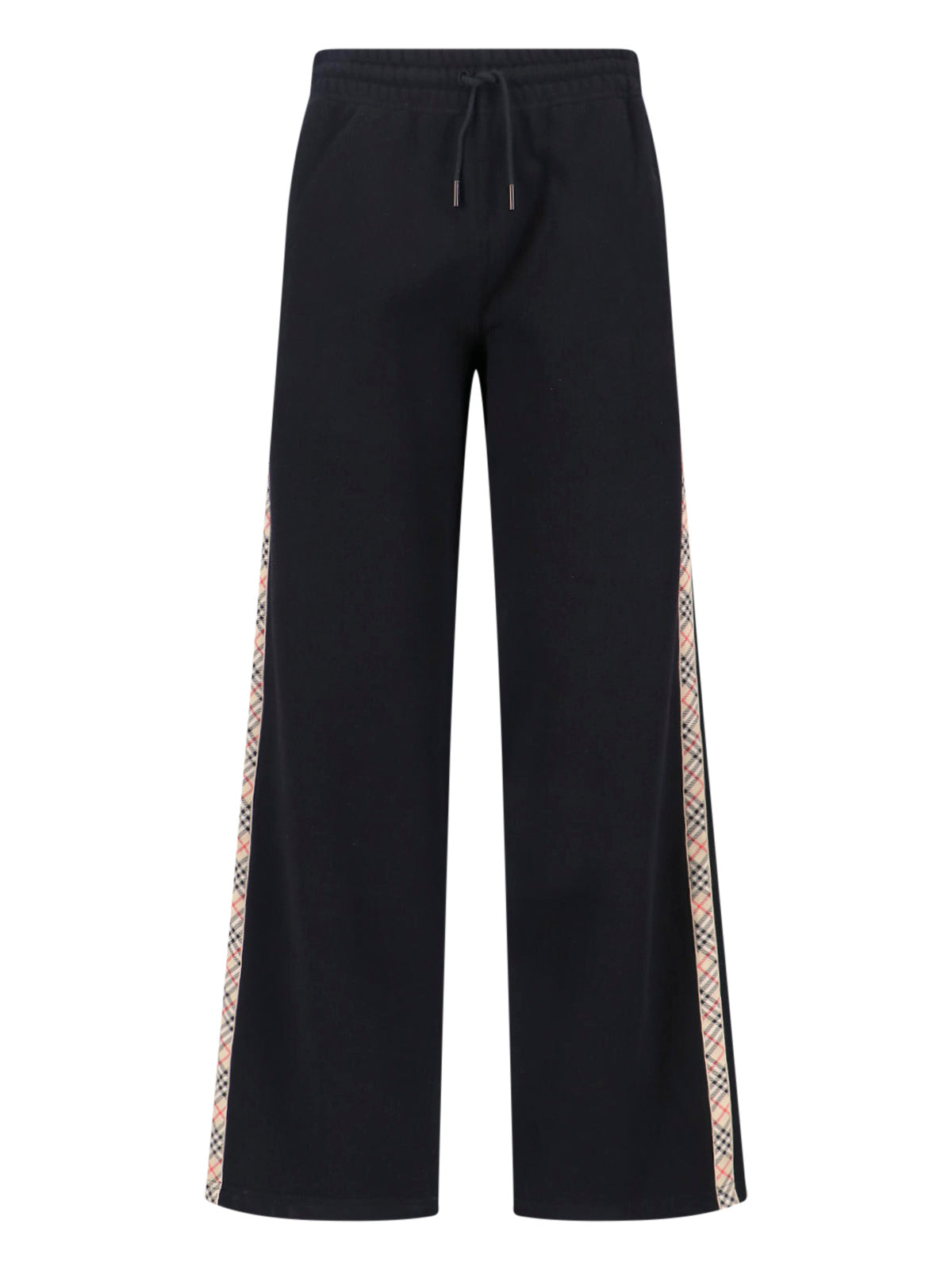 Burberry Trousers Black Cotton