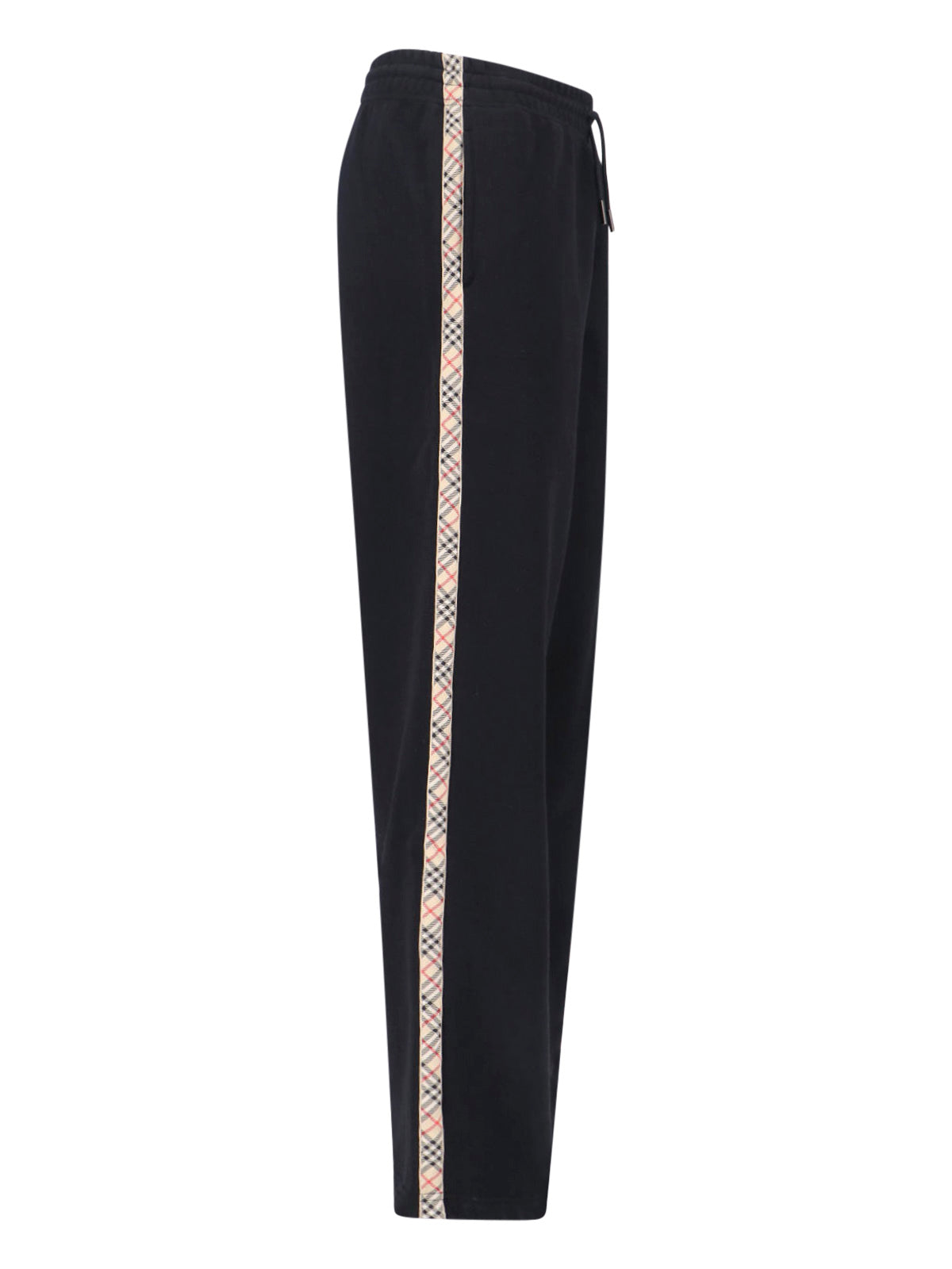 Burberry Trousers Black Cotton