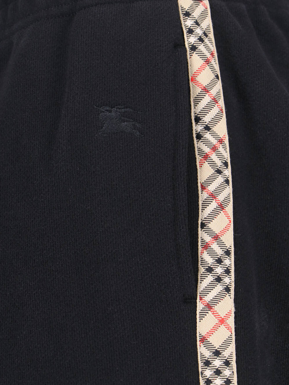 Burberry Trousers Black Cotton