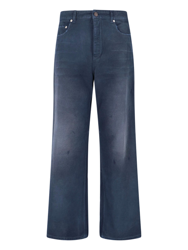 Balenciaga 100% Cotton jeans in navy