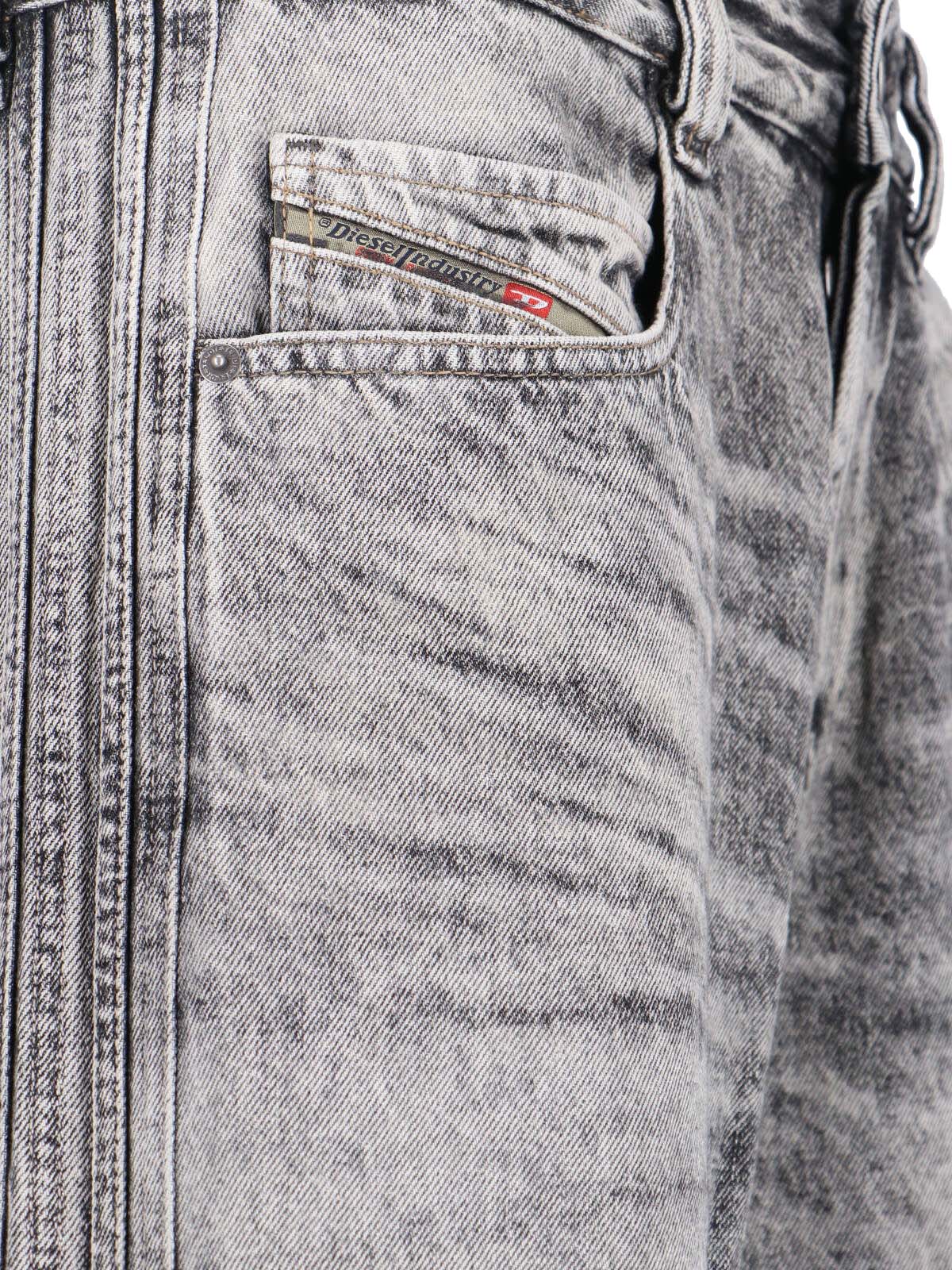 Diesel Jeans Grey Cotton