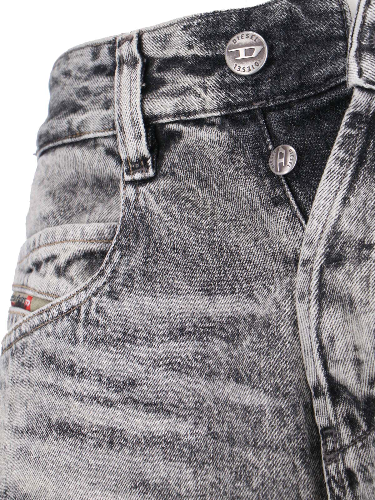 Diesel Jeans Grey Cotton