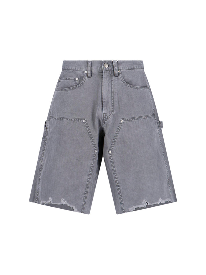 TONYWACK Trousers Grey Cotton