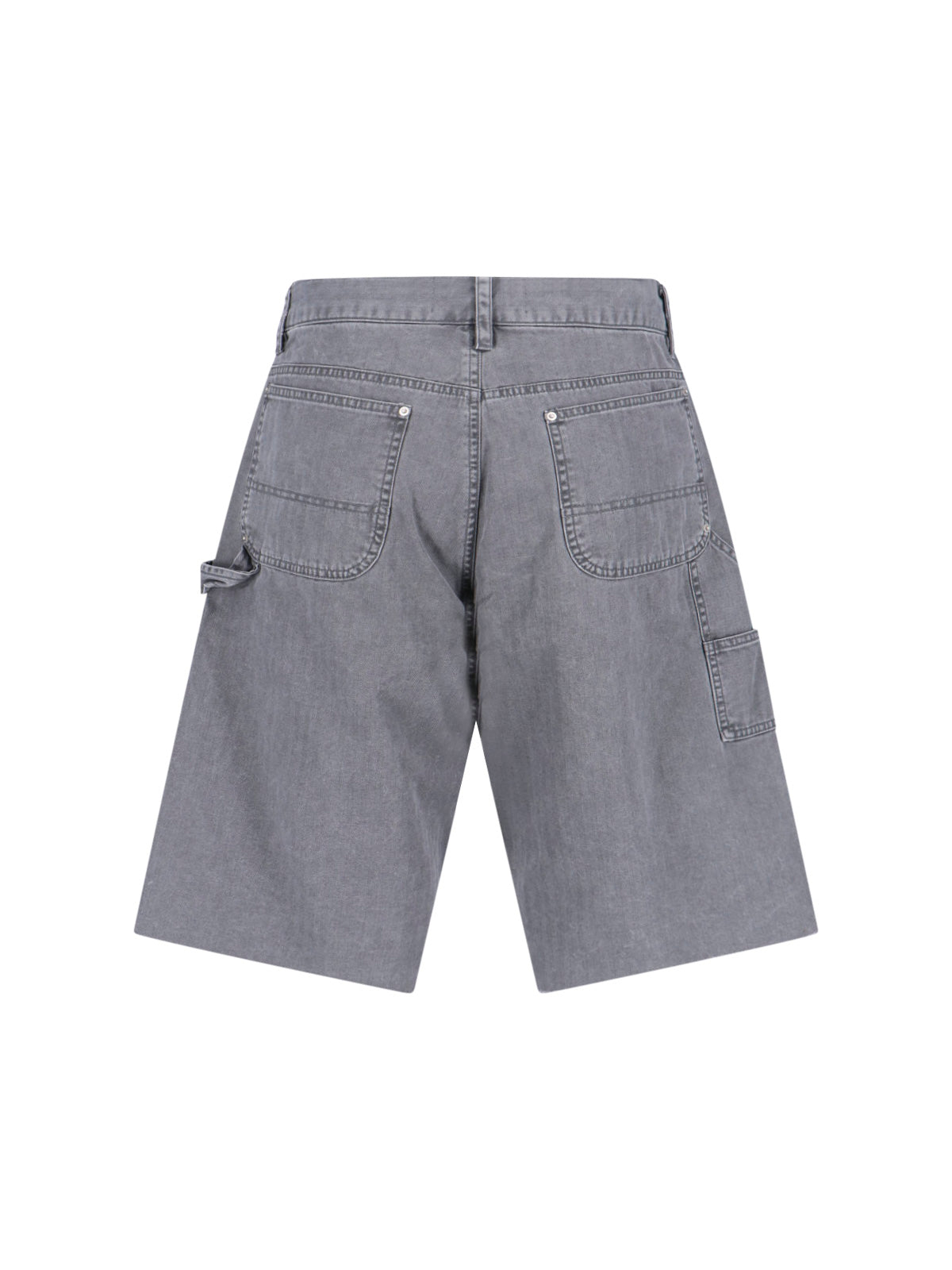 TONYWACK Trousers Grey Cotton
