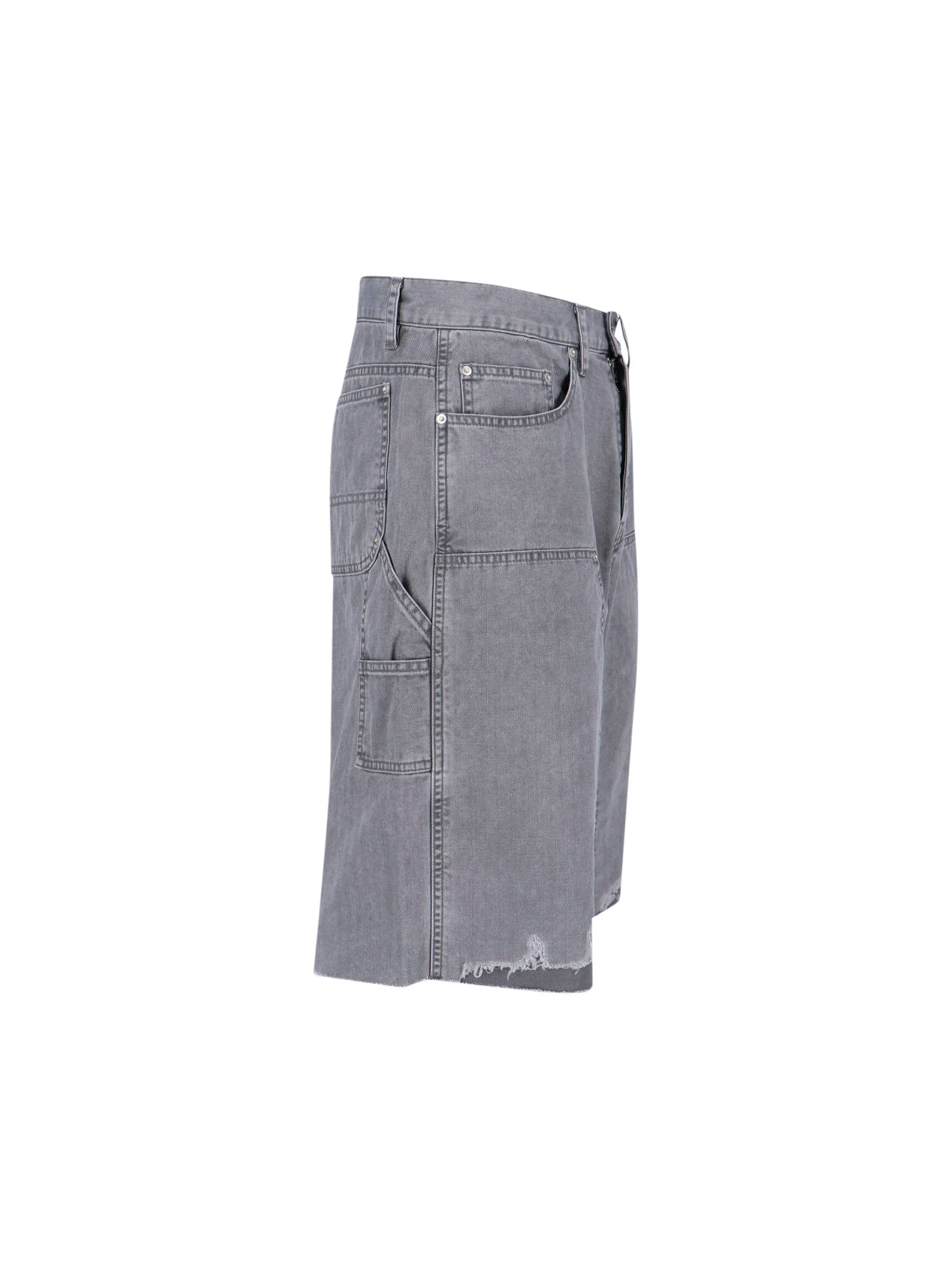 TONYWACK Trousers Grey Cotton