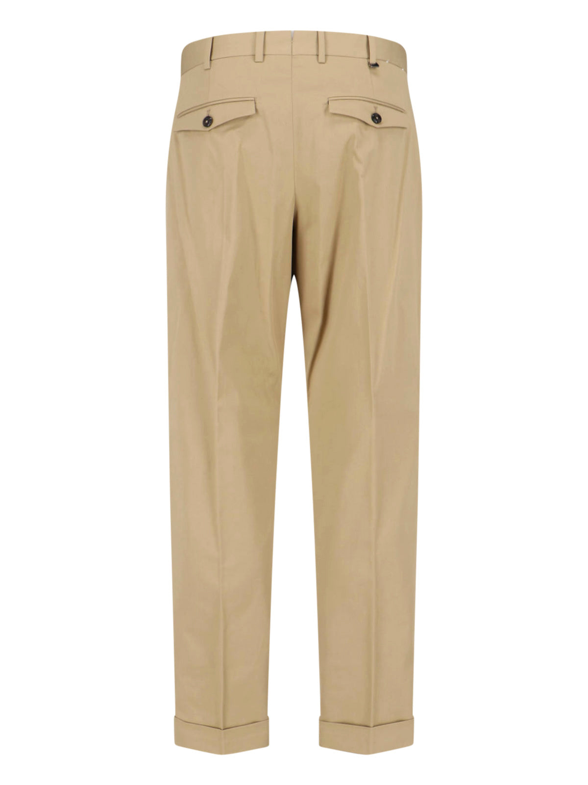 PT Torino Trousers Beige Cotton