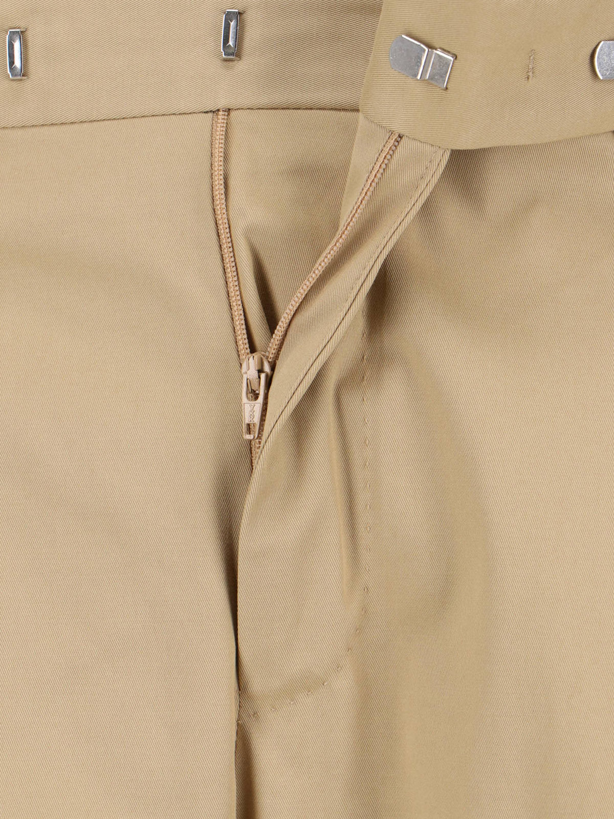 PT Torino Trousers Beige Cotton