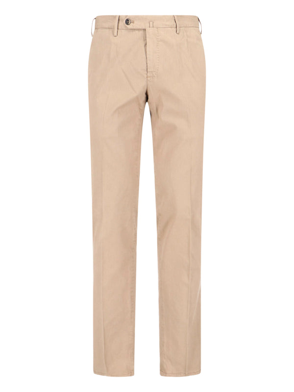 Pt Torino 62% lyocell trousers in beige