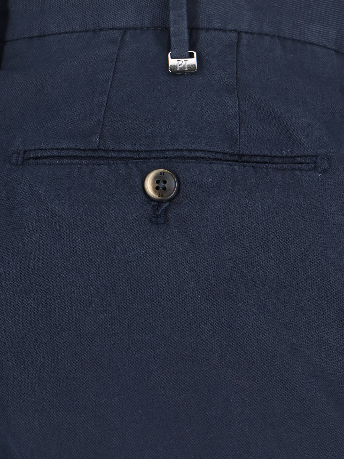 PT Torino Trousers Blue Lyocell