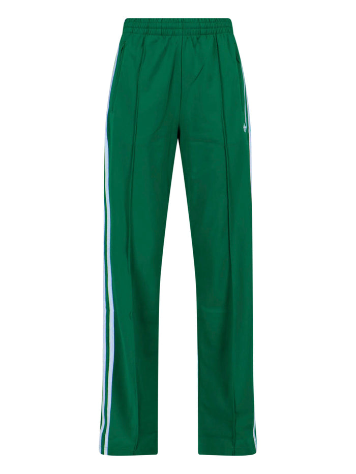 Adidas Trousers Green Recycled Polyester