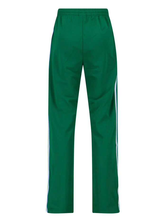 Adidas Trousers Green Recycled Polyester
