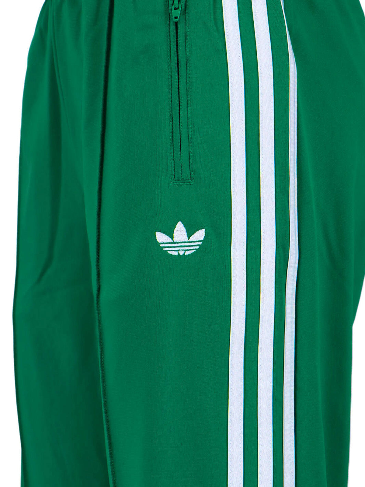 Adidas Trousers Green Recycled Polyester