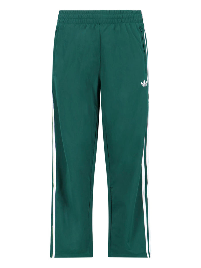 Adidas Trousers Green Recycled Polyester