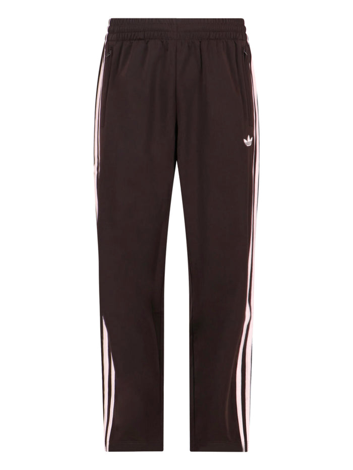 Adidas Trousers Brown Recycled Polyester
