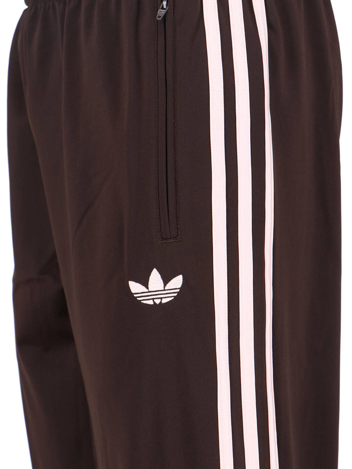 Adidas Trousers Brown Recycled Polyester
