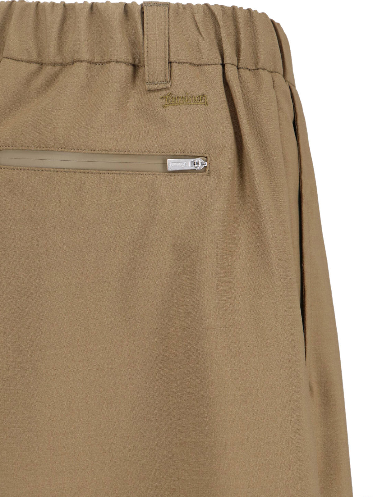 LAMINAR Trousers Green Polyester