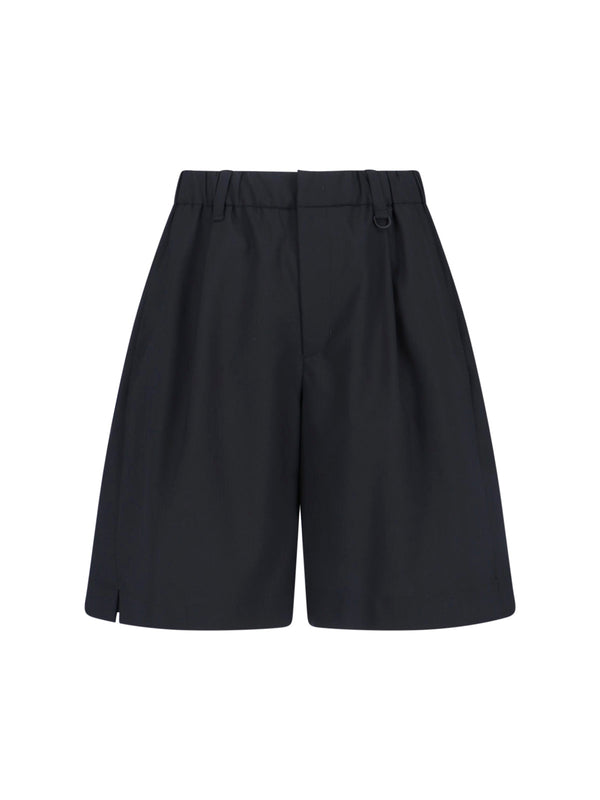 Laminar 65% Polyester shorts in black