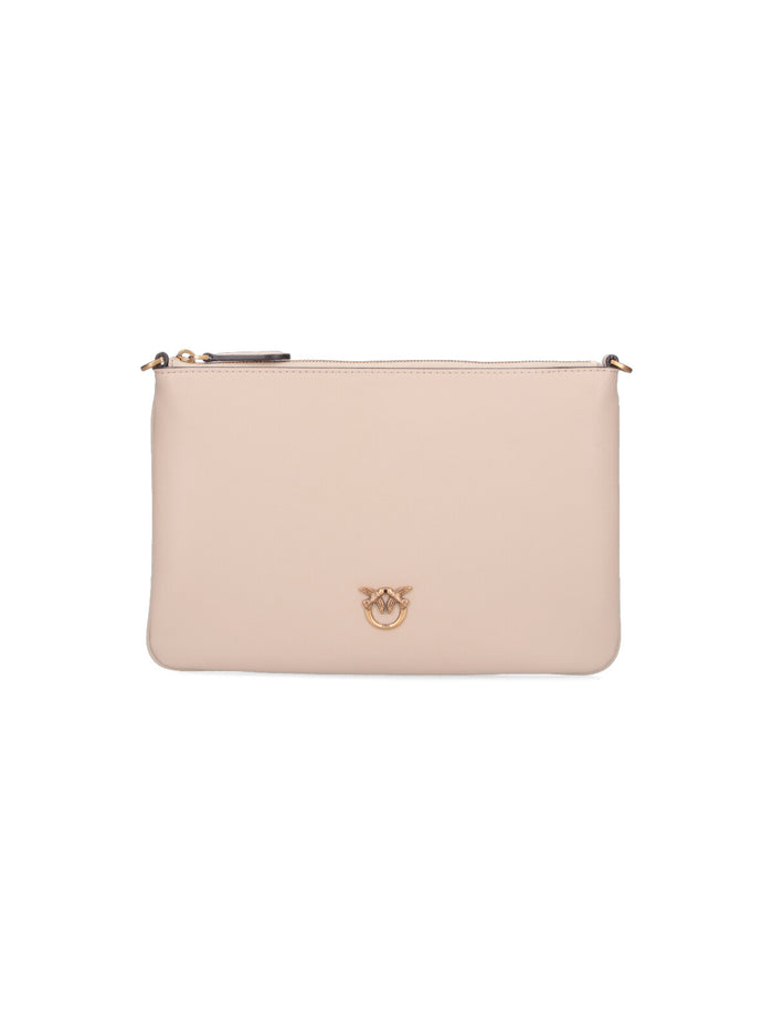 Pinko Bags Beige Leather