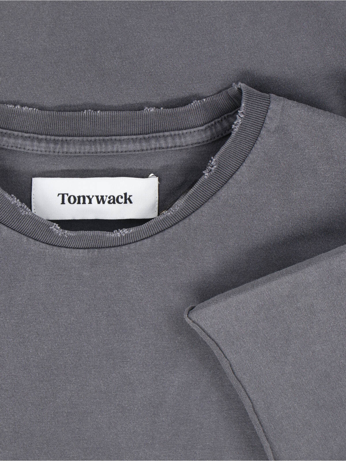 TONYWACK T-shirts and Polos Grey Cotton
