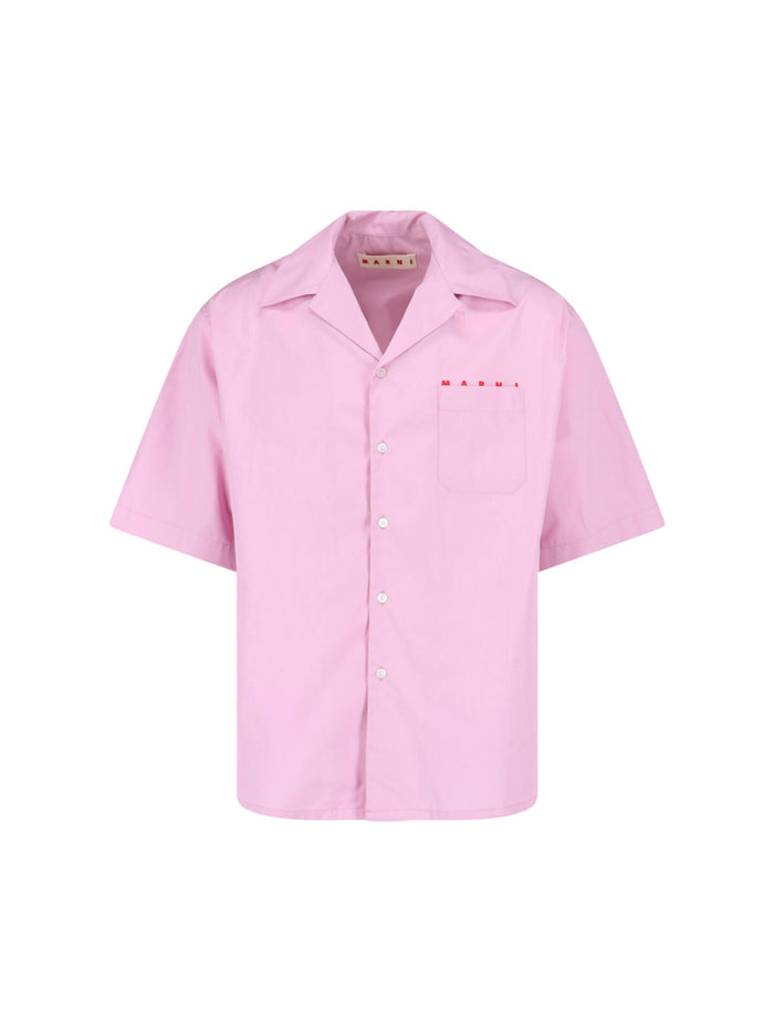 Marni Shirts Pink Cotton