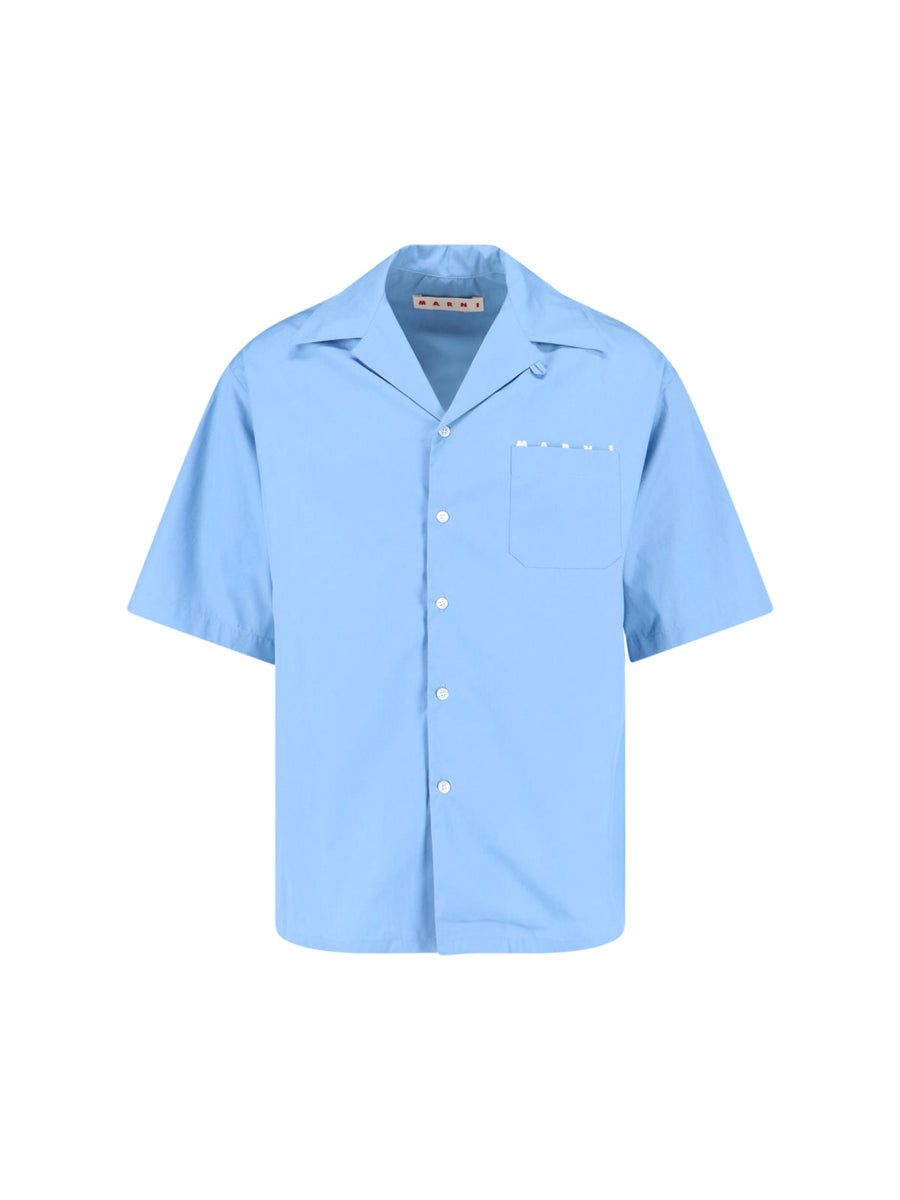Marni Usct 100% Cotton shirt in blue