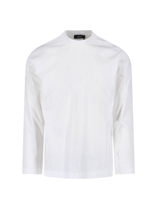 Laminar 100% Cotton long-sleeve top in white