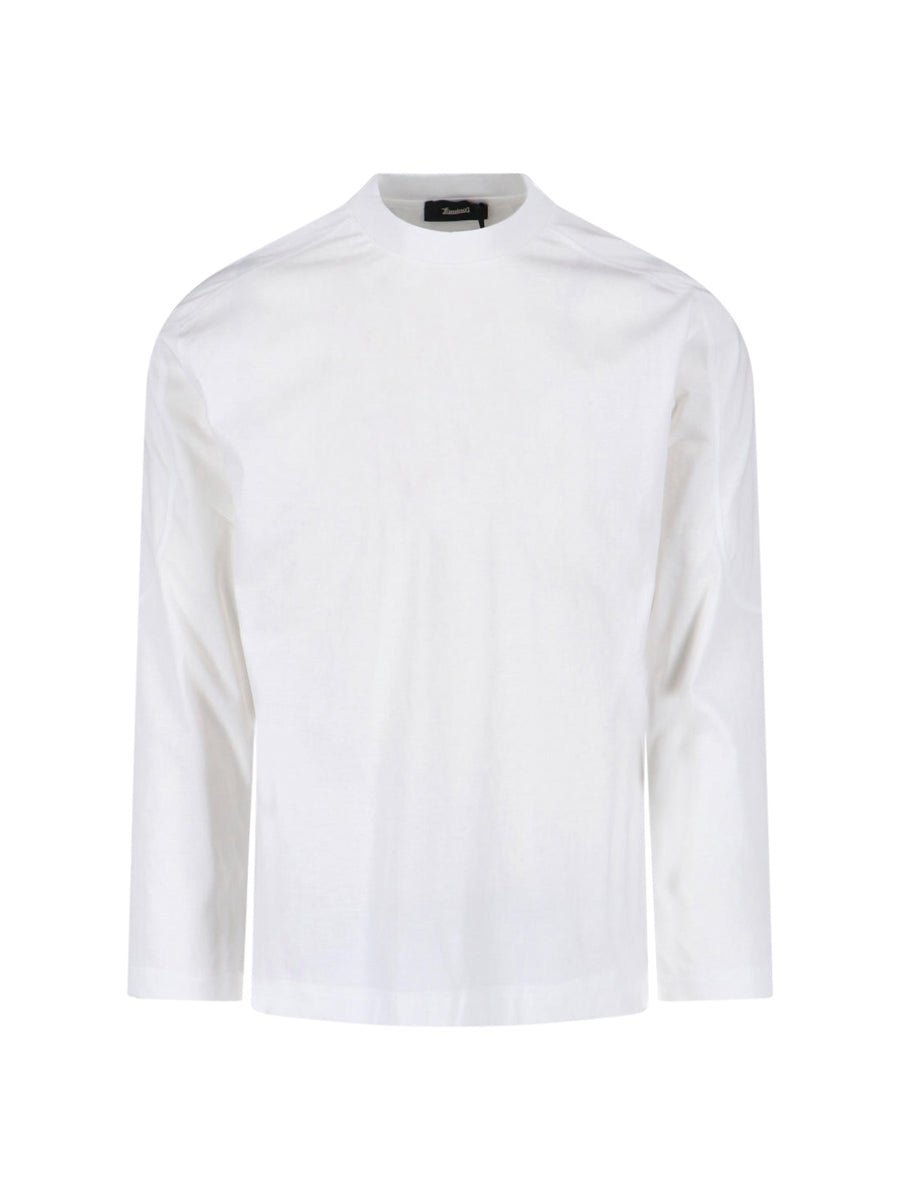 Laminar 100% Cotton long-sleeve top in white