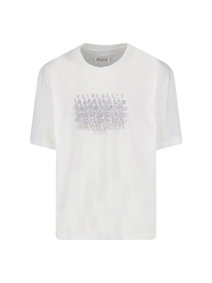 Maison Margiela T-shirts and Polos White Cotton
