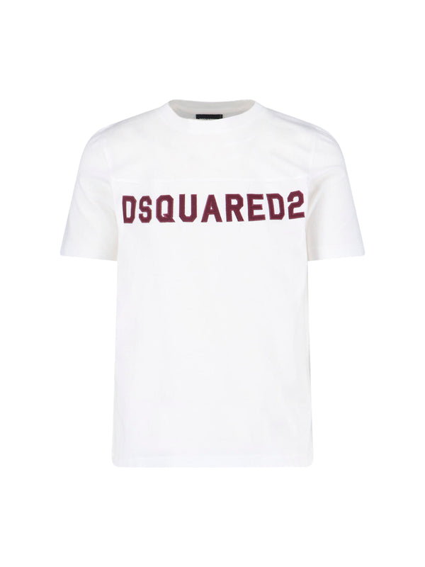Dsquared2 100% Cotton t-shirt in white
