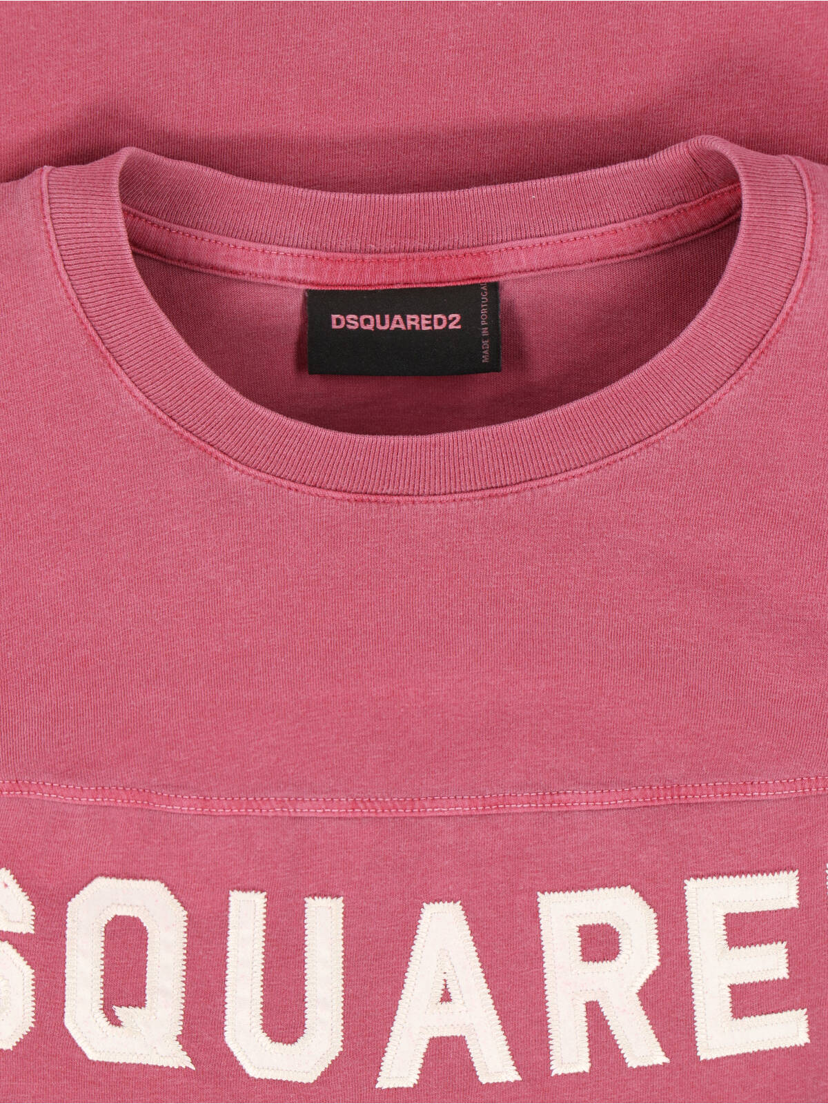 Dsquared2 T-shirts and Polos Red Cotton