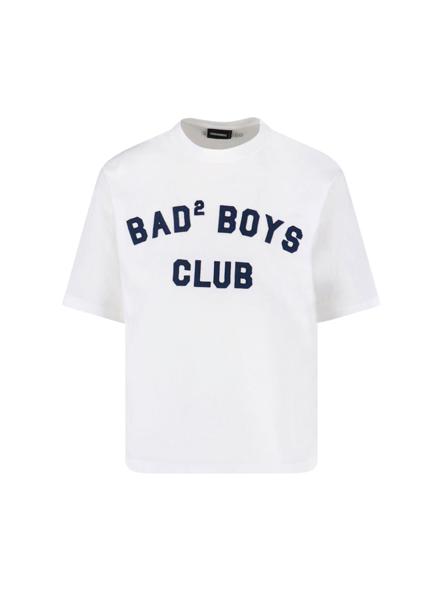 Dsquared2 100% Cotton t-shirt in white