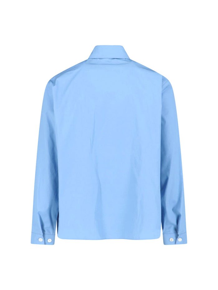Marni Shirts Blue Cotton