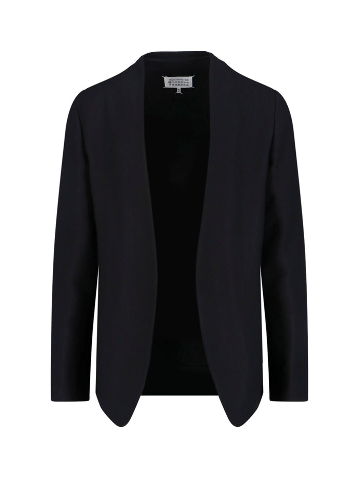 Maison Margiela Jackets Black Virgin Wool
