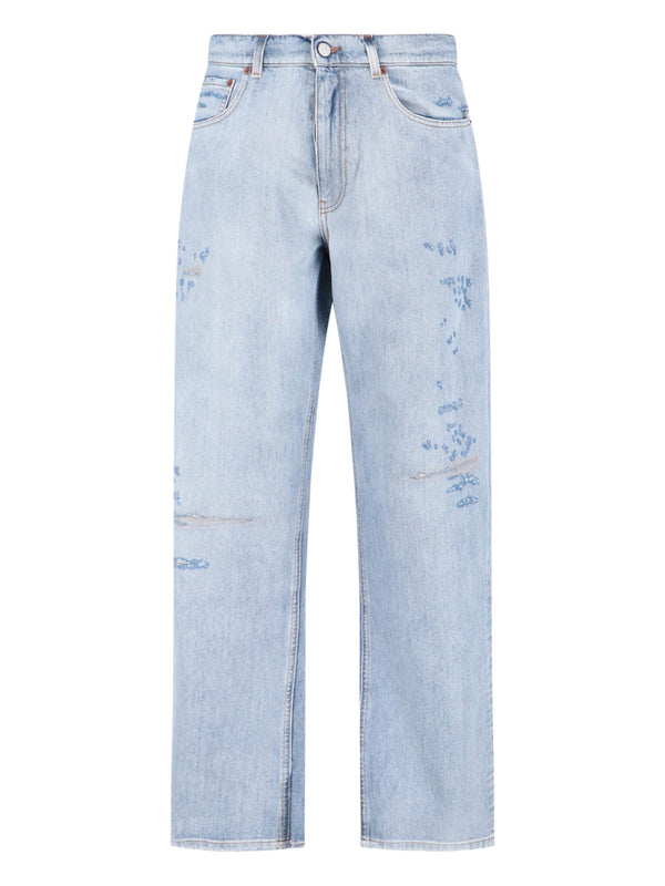 MM6 Maison Margiela 100% Cotton jeans in blue