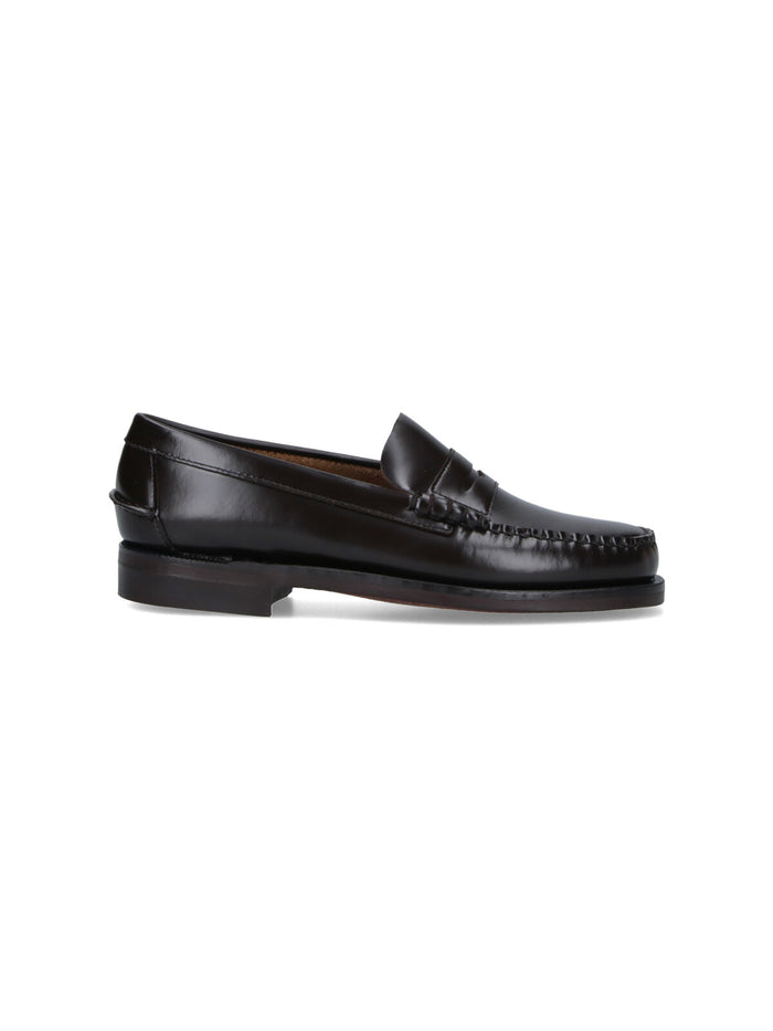 Sebago Flat shoes Brown Leather