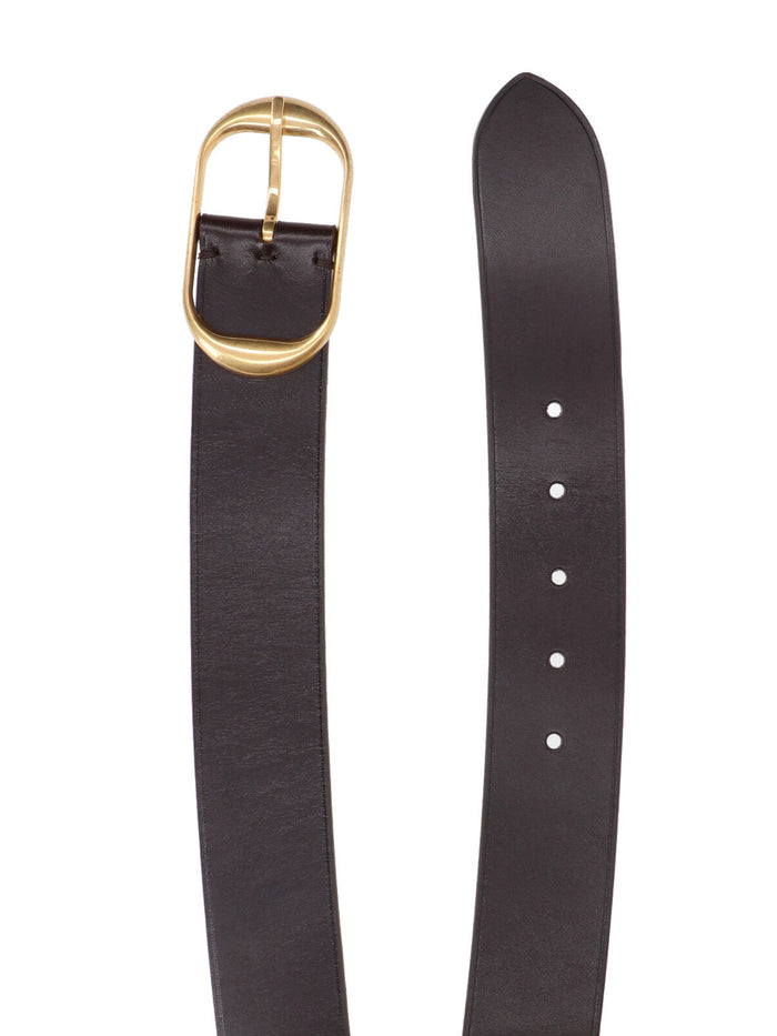 Nili Lotan Belts Brown Calf Leather