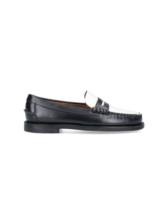Sebago Flat shoes Black Leather