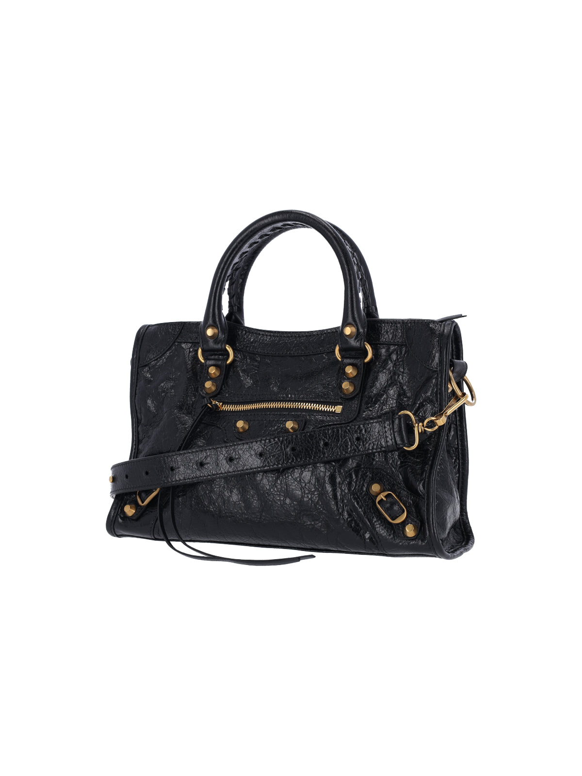 Balenciaga Bags Black Lamb Leather