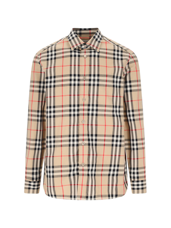 Burberry 100% Cotton shirt in beige