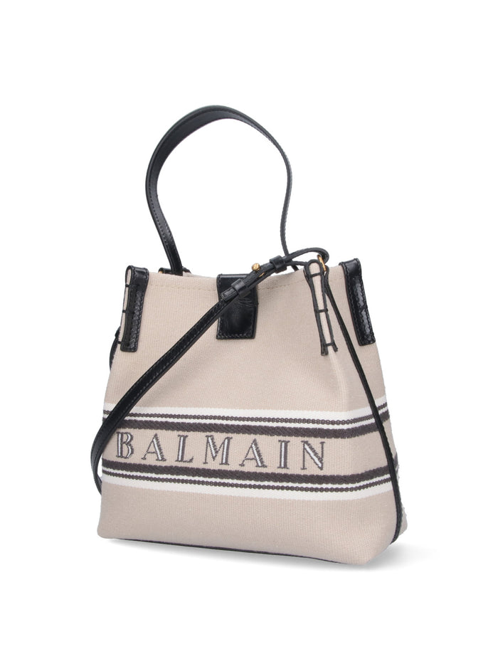 Balmain Bags White Cotton
