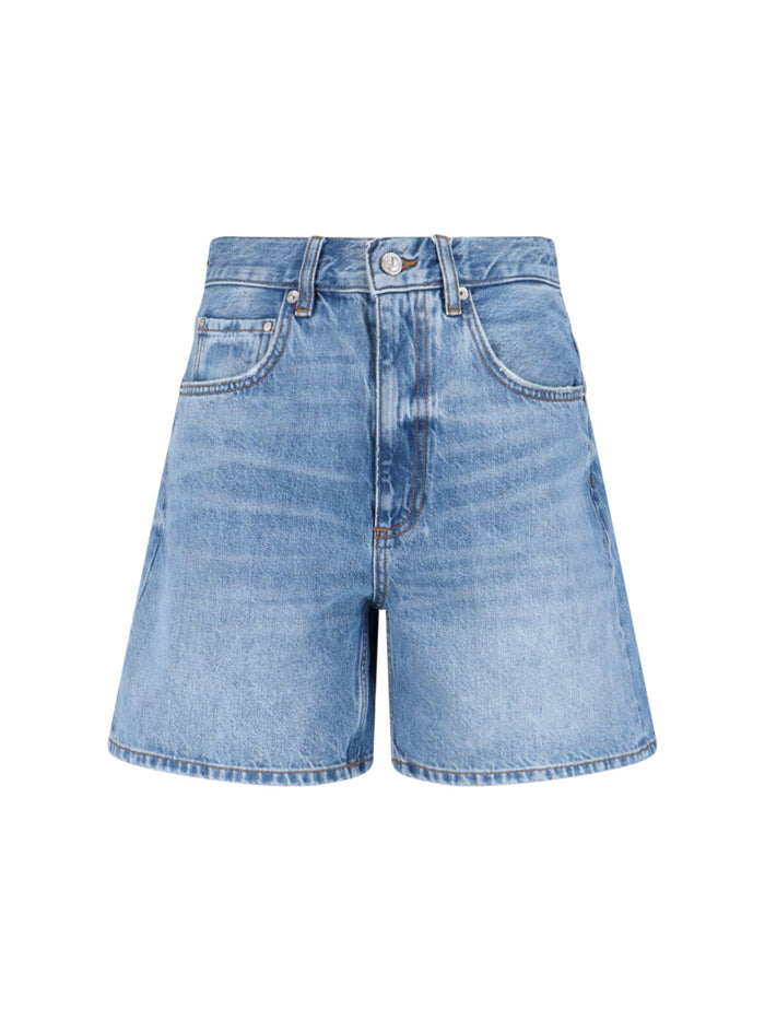 ANINE BING Jeans Blue Cotton