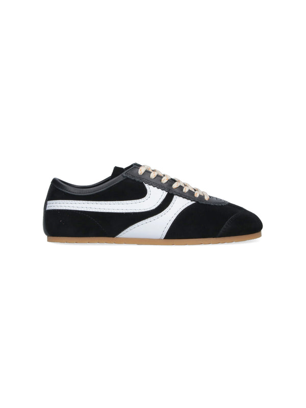 Dries Van Noten Upper: 80% Calf Leather sneaker in black
