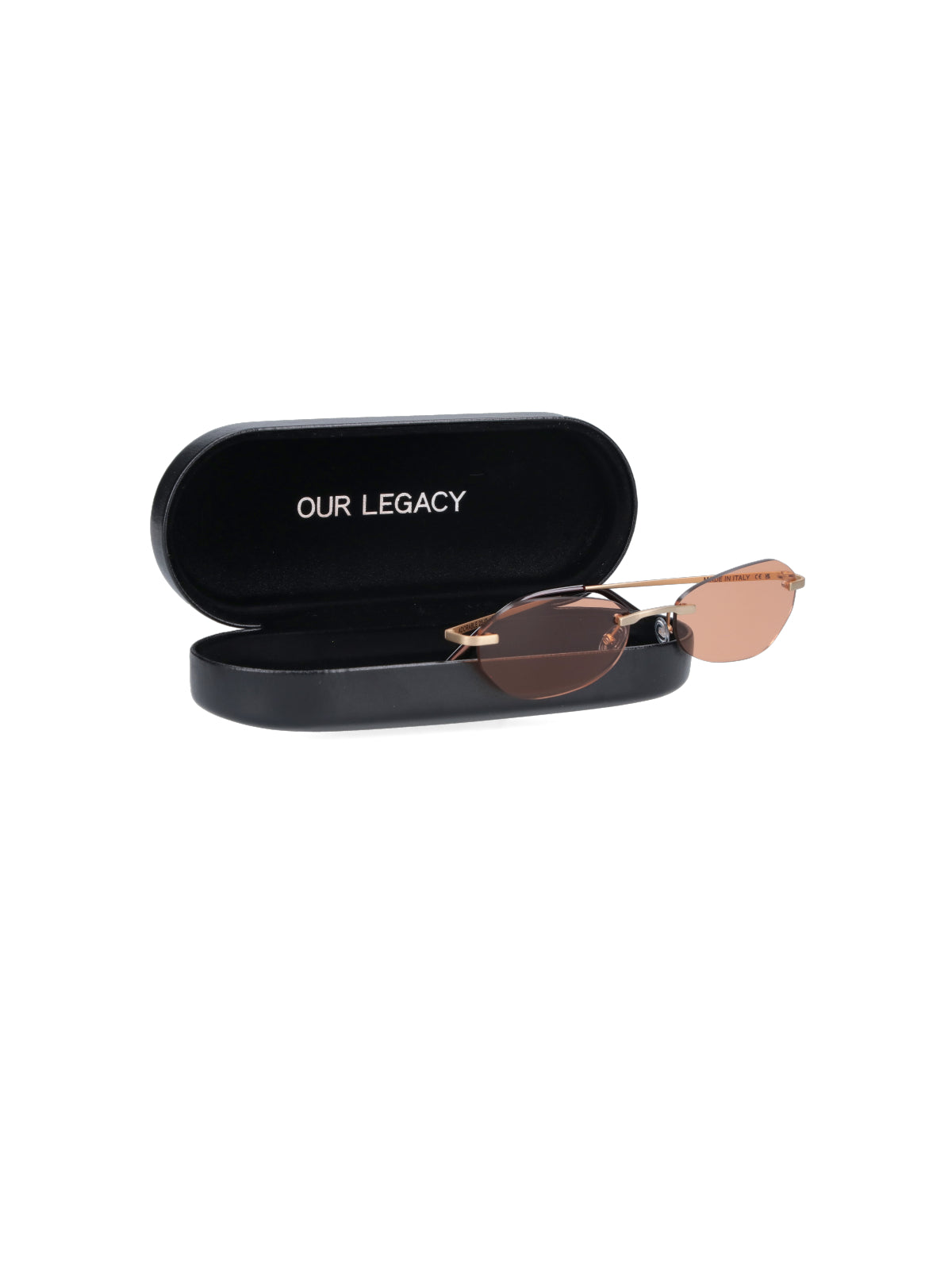 Our Legacy Sunglasses Brown German Silver